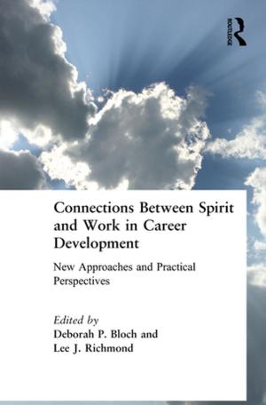 Cover of the book Connections Between Spirit and Work in Career Development by Ken McPhail, Diane Walters