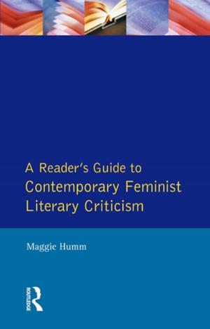 bigCover of the book A Readers Guide to Contemporary Feminist Literary Criticism by 