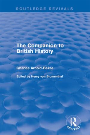 Book cover of The Companion to British History