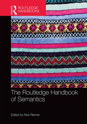 Cover of the book The Routledge Handbook of Semantics by Andrea Merril T