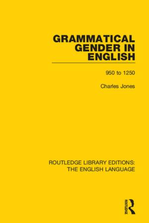 Cover of the book Grammatical Gender in English by Katharina Rebay-Salisbury