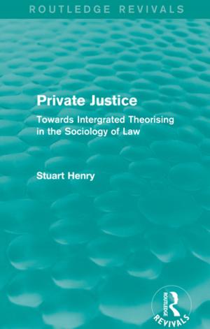 Cover of the book Private Justice by 