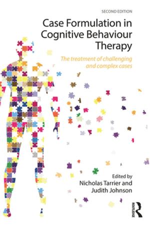 Cover of Case Formulation in Cognitive Behaviour Therapy