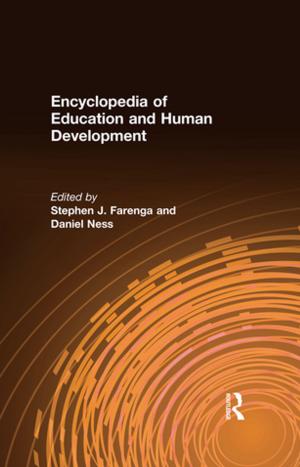 Book cover of Encyclopedia of Education and Human Development