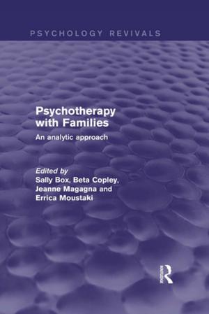 Cover of the book Psychotherapy with Families by James Byo