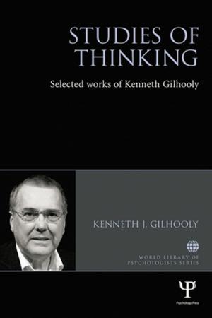 Cover of the book Studies of Thinking by Richard Vokes