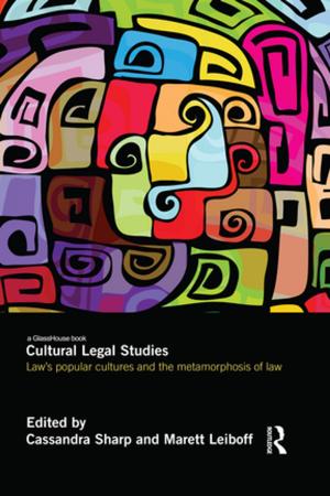 Cover of the book Cultural Legal Studies by Wolff-Michael Roth, Angela Calabrese Barton
