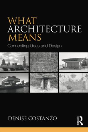 Cover of the book What Architecture Means by Andrew Millington, John Townsend