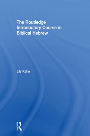 Book cover of The Routledge Introductory Course in Biblical Hebrew