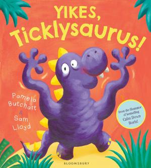 Cover of the book Yikes, Ticklysaurus! by Simon Jobson, Dominic Irvine