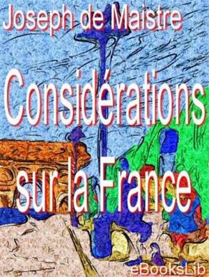 Cover of the book Considérations sur la France by Franz Grillparzer