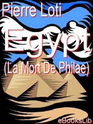 Book cover of Egypt (La Mort De Philae)