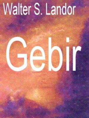 Cover of the book Gebir by Jacques de Casanova