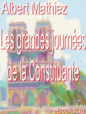 Cover of the book Les Grandes journées de la Constituante by Percy James Brebner