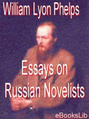 Cover of the book Essays on Russian Novelists by Jean-François de La Harpe