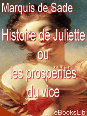 Cover of the book Histoire de Juliette ou les prospérités du vice by Emile Nelligan