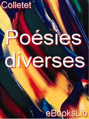 Cover of the book Poésies diverses by Joachim Du Bellay