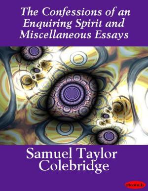 Cover of the book The Confessions of an Enquiring Spirit and Miscellaneous Essays by Royall Tyler