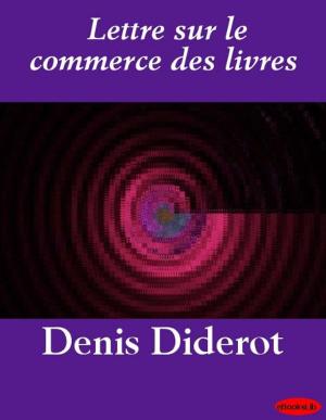 Book cover of Lettre sur le commerce des livres