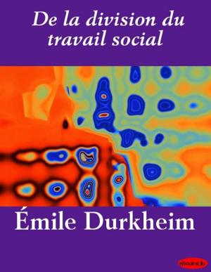 Cover of the book De la division du travail social by Charles Darwin