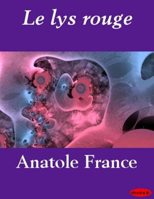 Book cover of Le lys rouge