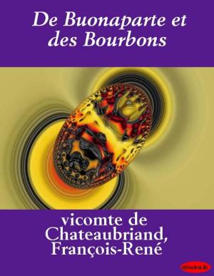 Cover of the book De Buonaparte et des Bourbons by Anthony Hope