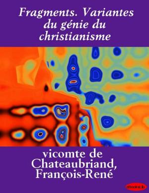 Book cover of Fragments. Variantes du génie du christianisme