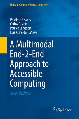 Cover of the book A Multimodal End-2-End Approach to Accessible Computing by Murat İlsever, Cem Ünsalan
