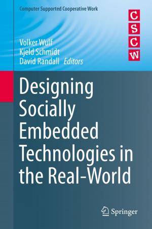 Cover of the book Designing Socially Embedded Technologies in the Real-World by Orit Hazzan, Yael Dubinsky