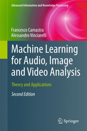 Cover of the book Machine Learning for Audio, Image and Video Analysis by David R. Brooks