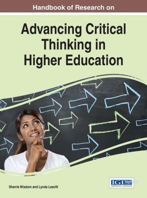 Cover of the book Handbook of Research on Advancing Critical Thinking in Higher Education by 