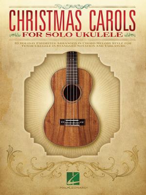 Cover of the book Christmas Carols for Solo Ukulele by Fred Kern, Barbara Kreader, Phillip Keveren, Mona Rejino
