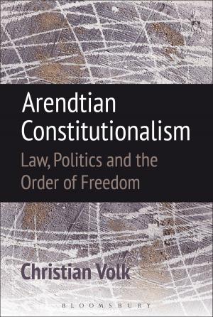 Cover of the book Arendtian Constitutionalism by Professor Robert Thacker
