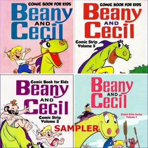 Book cover of Comic Book for Kids: Beany and Cecil Sampler