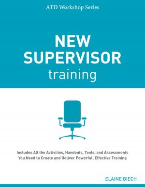 Cover of the book New Supervisor Training by Jennifer Hofmann, Nanette Minor