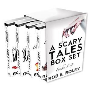 Cover of the book A Scary Tales Box Set (Books 1-4) by Aaron Patterson, Melody Carlson, K.C. Neal and Robin Parrish
