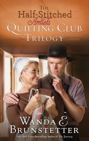 Cover of the book The Half-Stitched Amish Quilting Club Trilogy by Annalisa Daughety, Cara C. Putman
