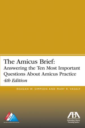Cover of the book The Amicus Brief by Amy J. Schmitz, Colin Rule