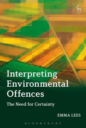 Cover of the book Interpreting Environmental Offences by Professor Robert Kolb