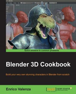 Cover of the book Blender 3D Cookbook by Joanna Krenz-Kurowska, Jerzy Kurowski