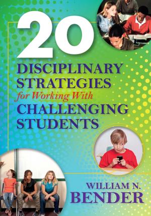 Book cover of 20 Disciplinary Strategies for Working With Challenging Students