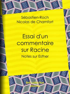 Cover of the book Essai d'un commentaire sur Racine by Denis Diderot