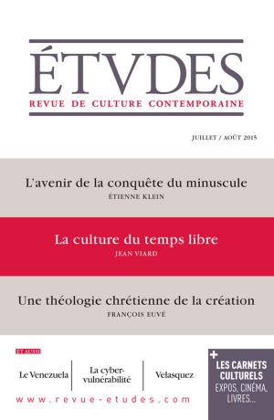 Cover of the book Etudes Juillet-Août 2015 by Thierry Lamboley, Anne-Marie Aitken