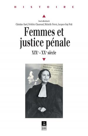Cover of the book Femmes et justice pénale by Collectif