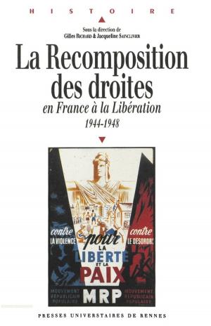 Cover of the book La recomposition des droites by Stéphane Michonneau