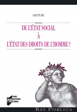 Cover of the book De l'état social à l'état des droits de l'homme ? by Pierre Périer
