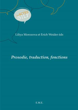 Cover of the book Prosodie, traduction, fonctions by Boris Nicaise