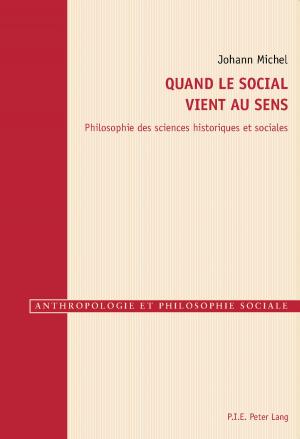 Book cover of Quand le social vient au sens