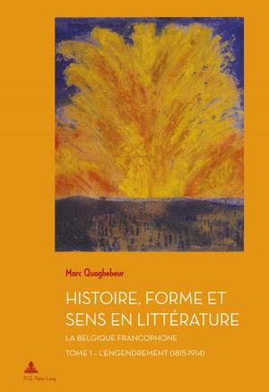 Cover of the book Histoire, Forme et Sens en Littérature by Constantin Floros