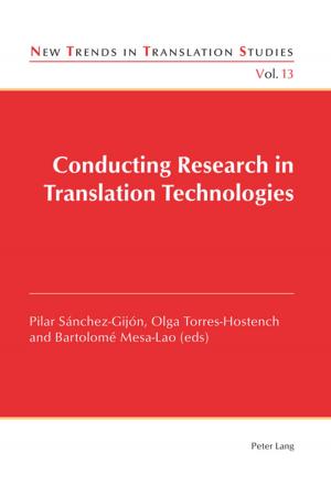 Cover of the book Conducting Research in Translation Technologies by Yongxian Luo, Jinfang Li, Xia Li